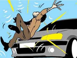 Pejalan Kaki Tewas Ditabrak Mobil L300